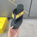 Fendi Cowhide Slippers For Summer