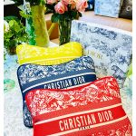 Dior Cotton Throw Pillow