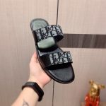 Dior Leather Slippers