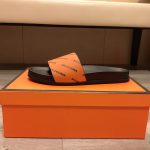 Balenciaga Leather Slippers For Spring