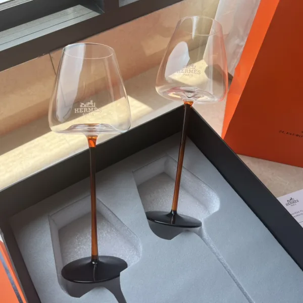 HermÃ¨s Crystal Glass Wine Glass