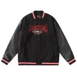 Balenciaga Leather Baseball Uniform