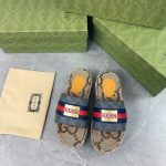 Gucci Jacquard Slippers