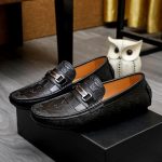 Armani Cowhide Leather Shoes