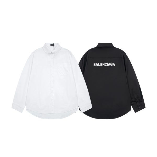 Balenciaga Cotton Long-Sleeved Shirt