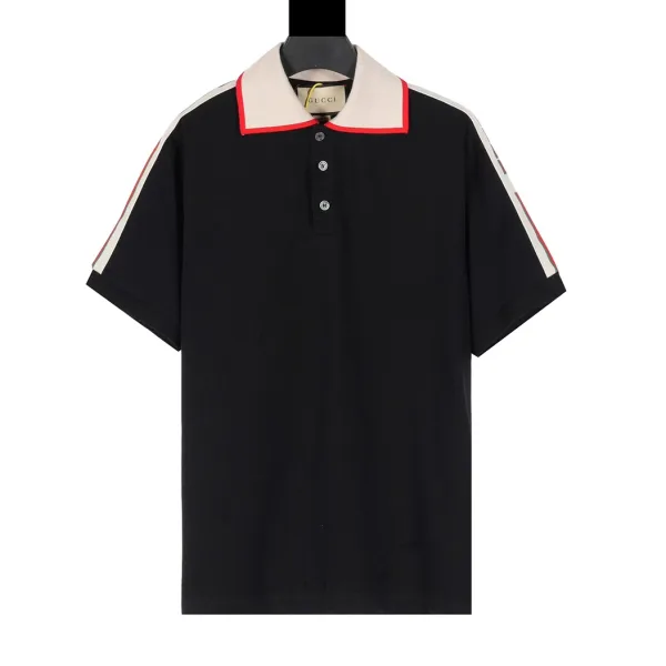 Gucci Cotton Short-Sleeved Polo Shirt