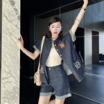 Loewe Denim Short-Sleeved Shirts