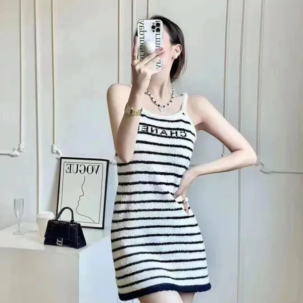 Chanel Spaghetti Straps For Summer