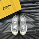 Fendi Canvas Canvas Shoes For Spring