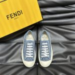 Fendi Canvas Canvas Shoes For Spring
