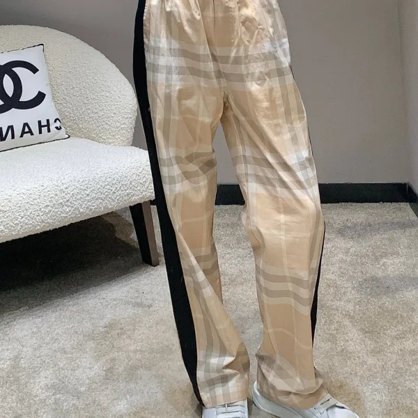 Burberry Plaid Trousers