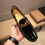 HermÃ¨s Leather Skate Shoes