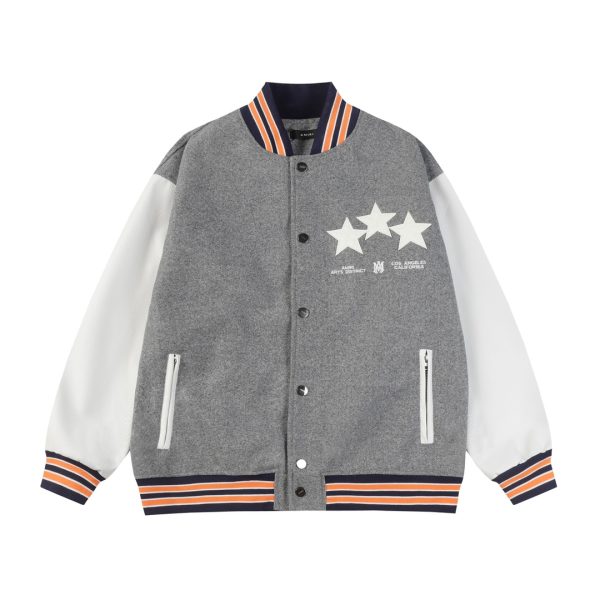 Ami Leather Jacket