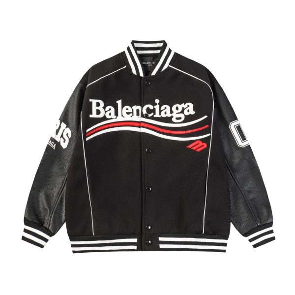Balenciaga Fleece Baseball Uniform
