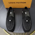 Louis Vuitton Canvas Leather Shoes