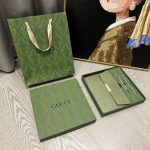 Gucci Leather Notebook Set