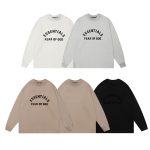 Fear Of God Fleece Long-Sleeved T-Shirt