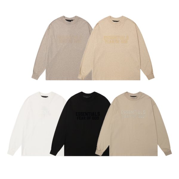 Fear Of God Gold Long-Sleeved T-Shirt