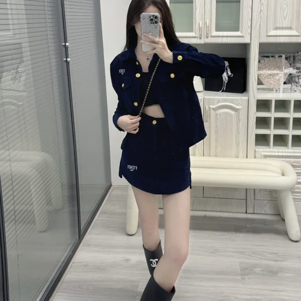 Fendi Jacquard Skirts
