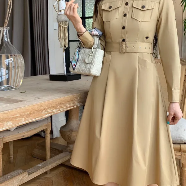 Dior Long-Sleeved Dress For Early Spring