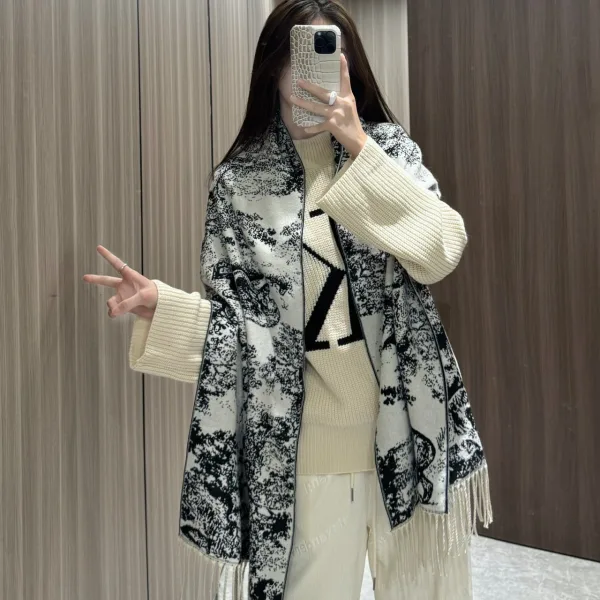 Dior Jacquard Scarf