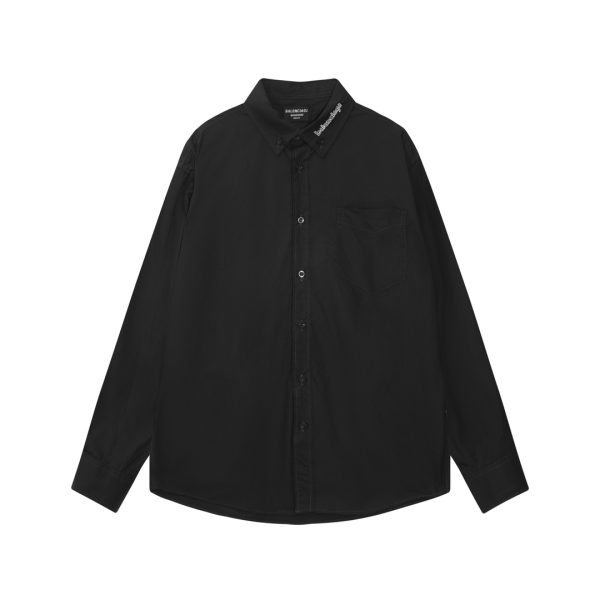Balenciaga Cotton Long-Sleeved Shirt
