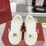 Gucci Cowhide Sneakers For Fall