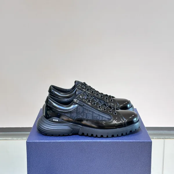 Dior Calfskin Derby Shoes For Spring