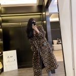 Fendi Lead Overcoat