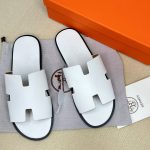 HermÃ¨s Cowhide Slippers