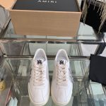 Ami Cowhide Sneakers For Autumn