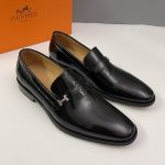 HermÃ¨s Cowhide Leather Shoes