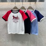 Celine Jacquard Short Sleeves