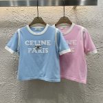 Celine Jacquard Short Sleeves