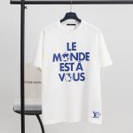 Louis Vuitton Cotton Short-Sleeved T-Shirt For Early Spring