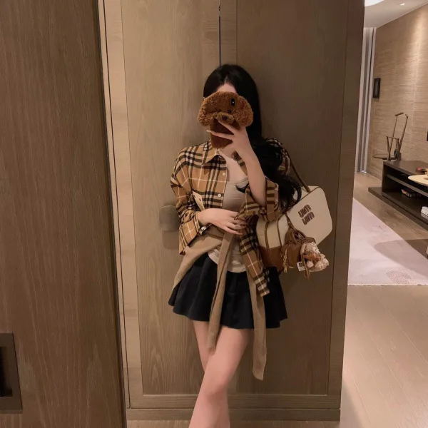 Burberry Leather Shirt