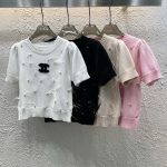 Chanel Stone Short-Sleeved Shirt