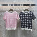 Chanel Jacquard Short Sleeves