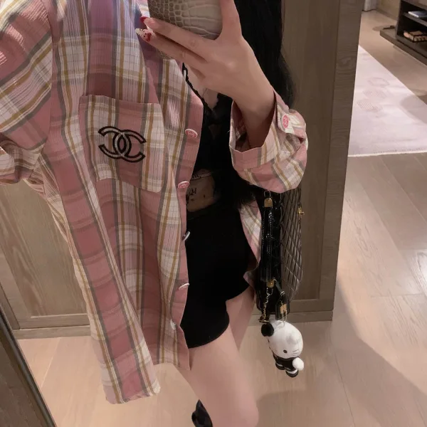 Chanel Plaid Shirt