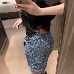 Loewe Denim Short Skirt