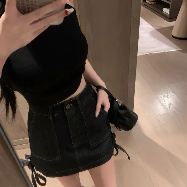 Loewe Denim Short Skirt