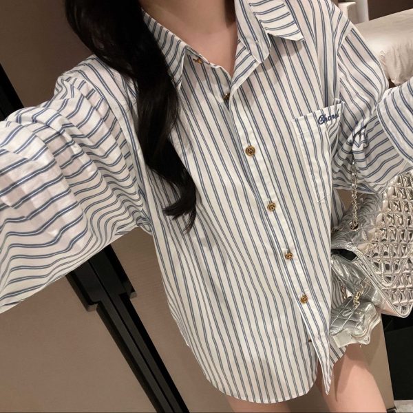 Chanel Gold Shirt