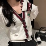 Gucci Jacquard Long-Sleeved Cardigan