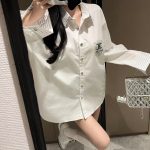 Celine Stone Long-Sleeved Shirt