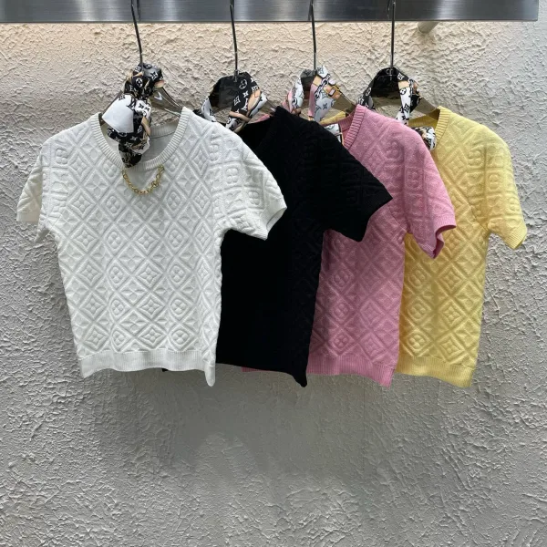 Louis Vuitton Diamond Short-Sleeved Shirt