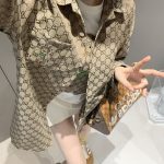 Gucci Jacquard Long-Sleeved Shirts