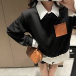 Loewe Leather Hoodie