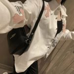 Chrome Hearts Leather Long-Sleeved Shirt
