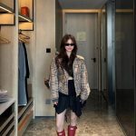 Burberry Plaid Coat