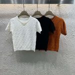 Fendi Jacquard Short Sleeves